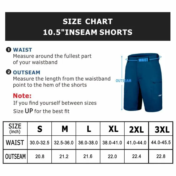 10.5” Shorts Quick Dry-Navy/Tuna