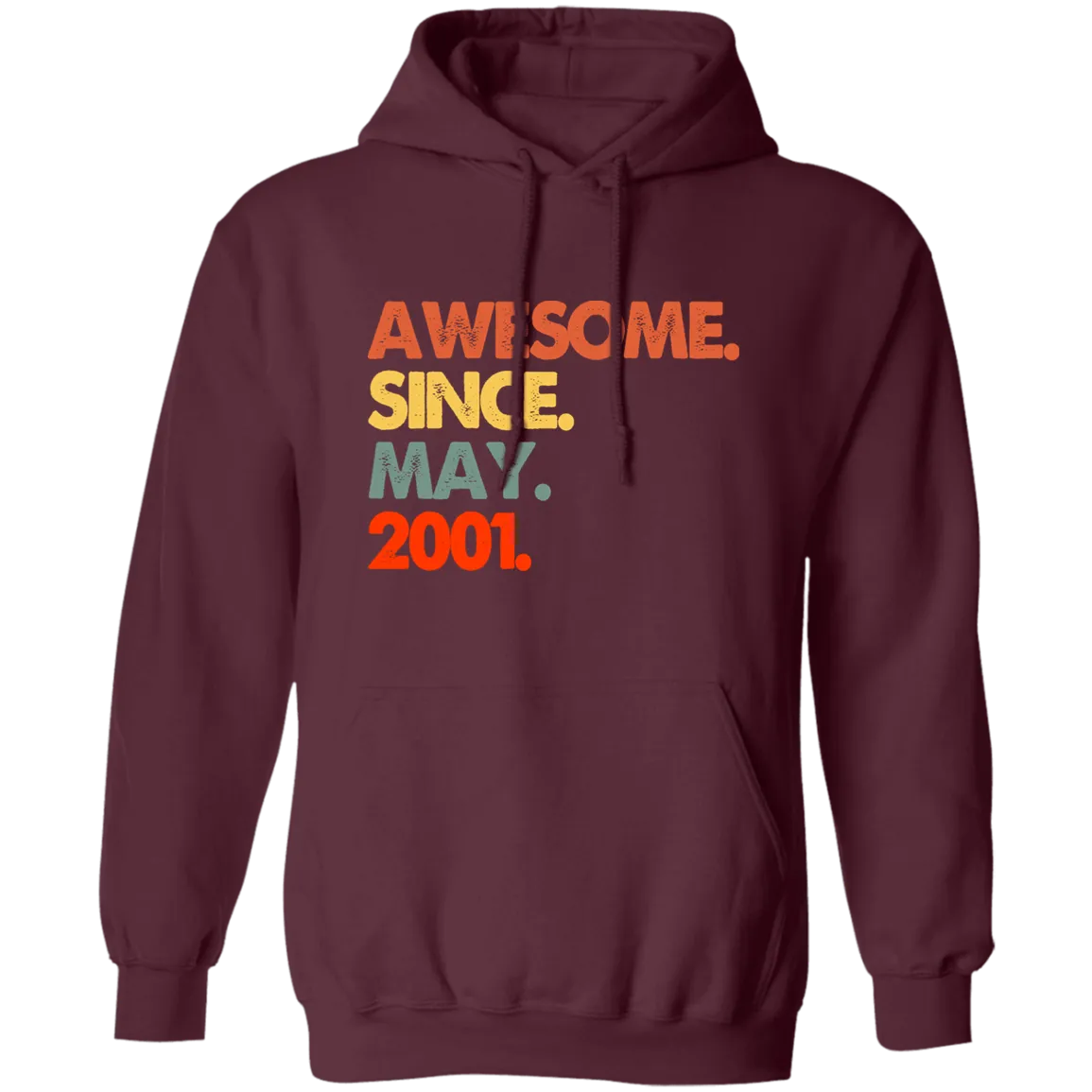 2001 Love Gift, Best Gift For 2001, Awesome Since 2001, Love 2001 Pullover Hoodie