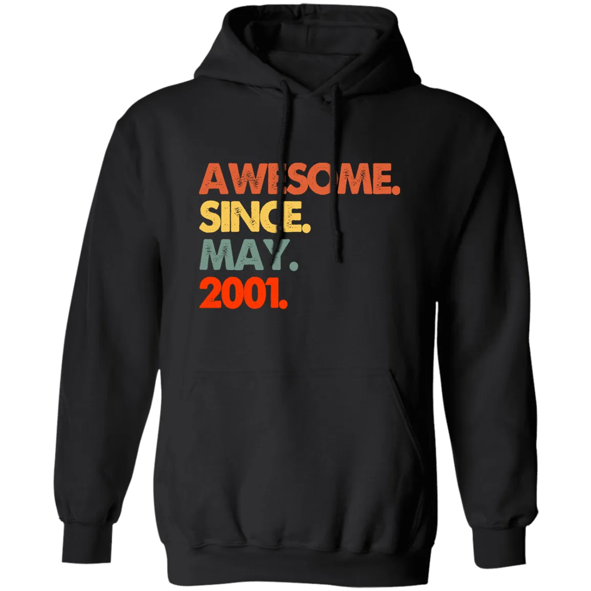 2001 Love Gift, Best Gift For 2001, Awesome Since 2001, Love 2001 Pullover Hoodie