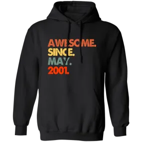 2001 Love Gift, Best Gift For 2001, Awesome Since 2001, Love 2001 Pullover Hoodie