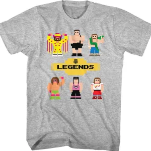 8-Bit WWE Wrestling Legends T-Shirt