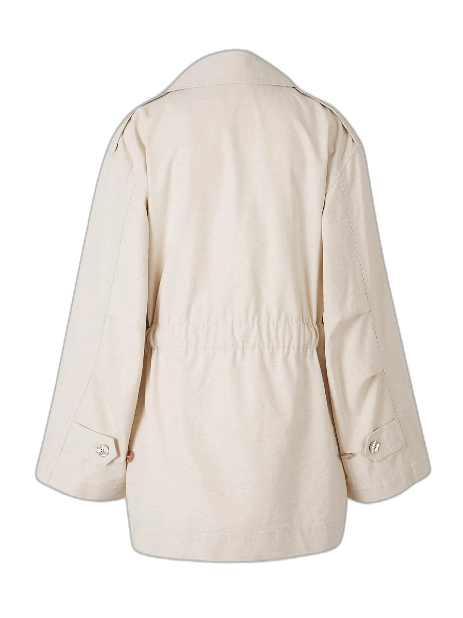 Acne Studios Belted Long-Sleeved Parka