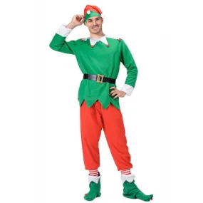 Adult Traditional Elf Man Costume