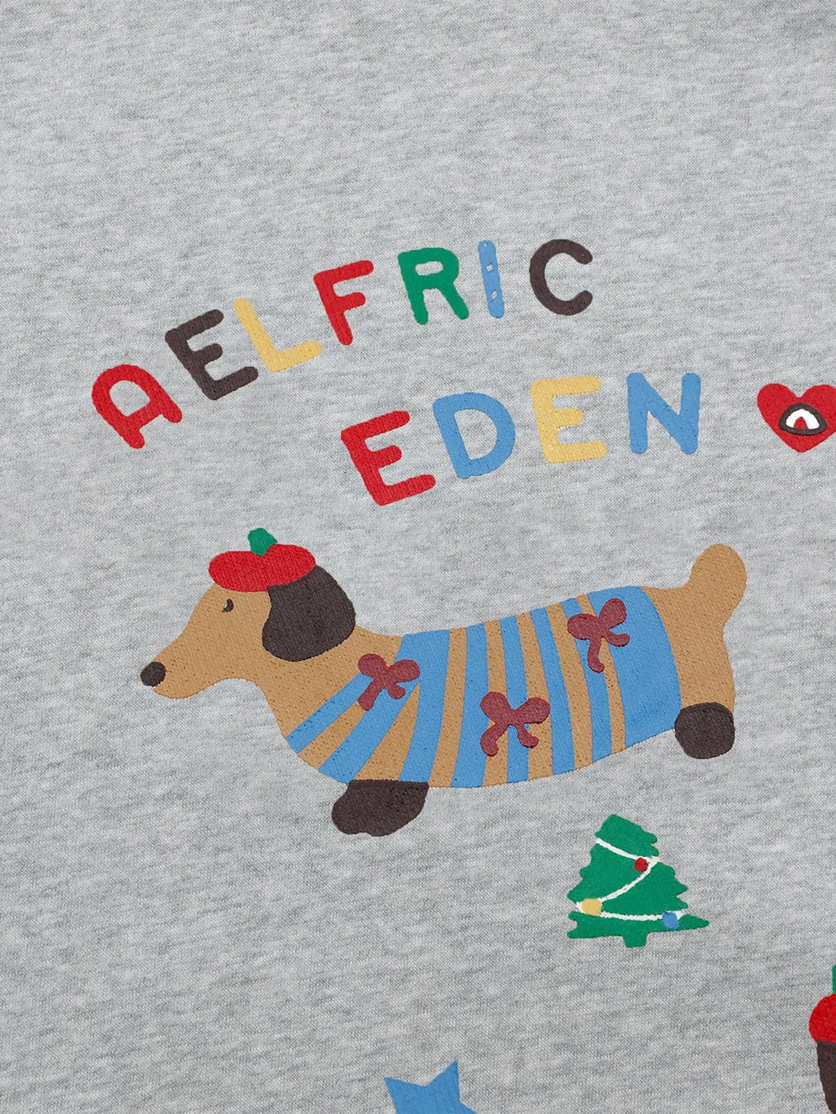 Aelfric Eden Christmas Dog Print Hoodie