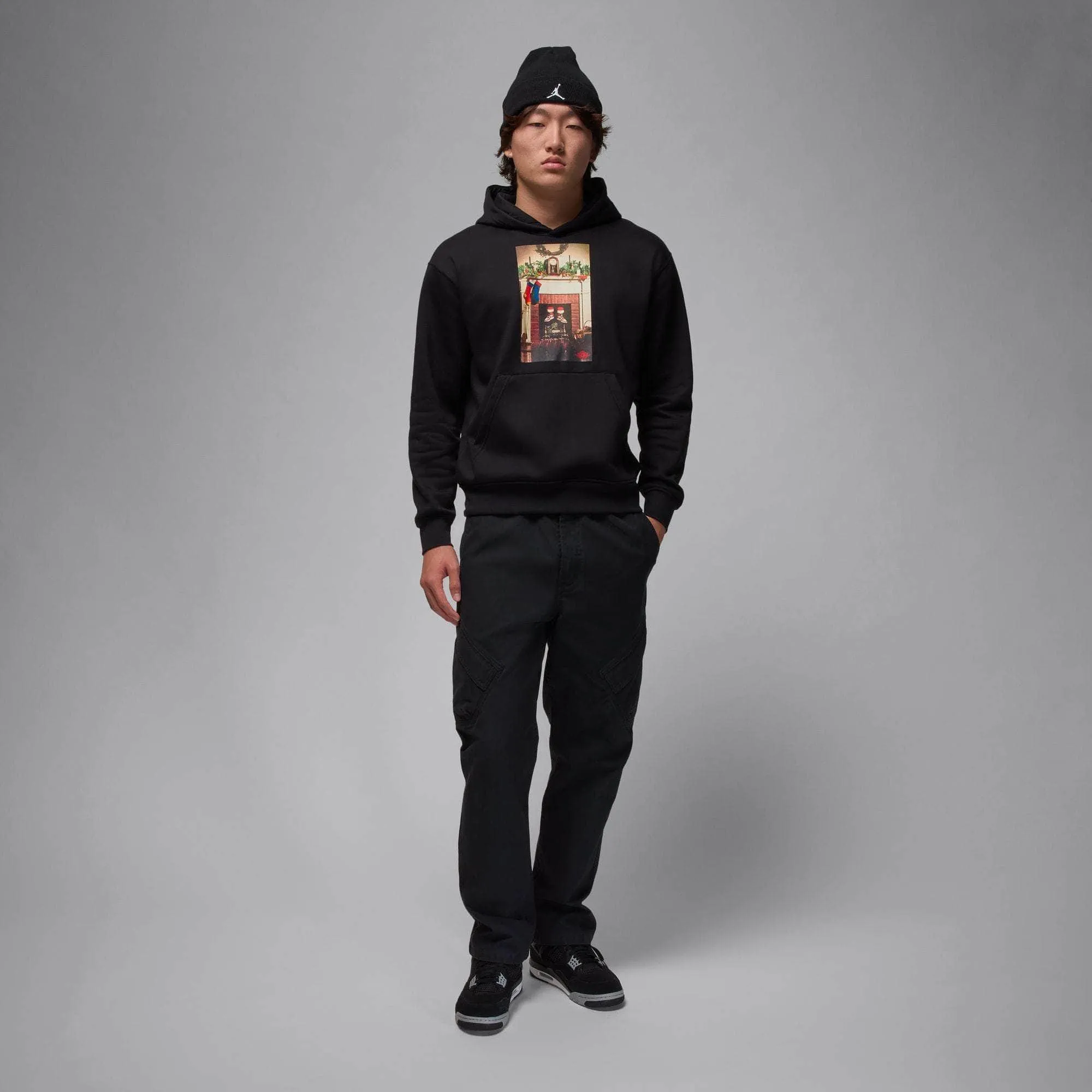 Air Jordan Jumpman "Chimney"Fleece Pullover Hoodie - Men's