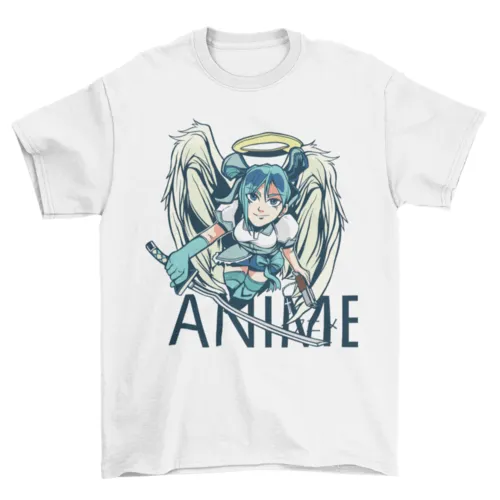 Angel Warrior Girl Tee