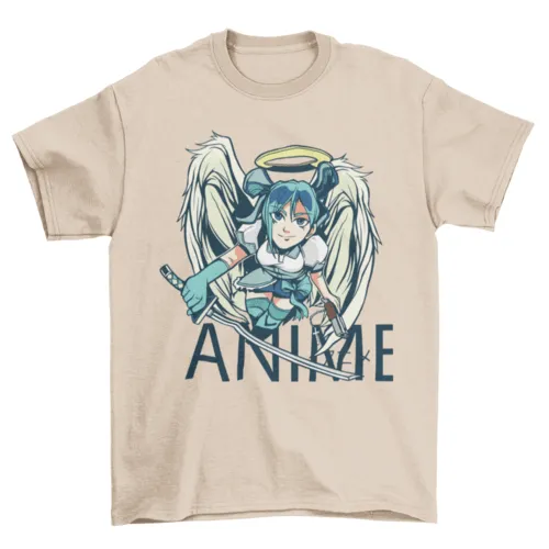 Angel Warrior Girl Tee