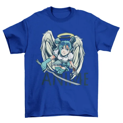 Angel Warrior Girl Tee