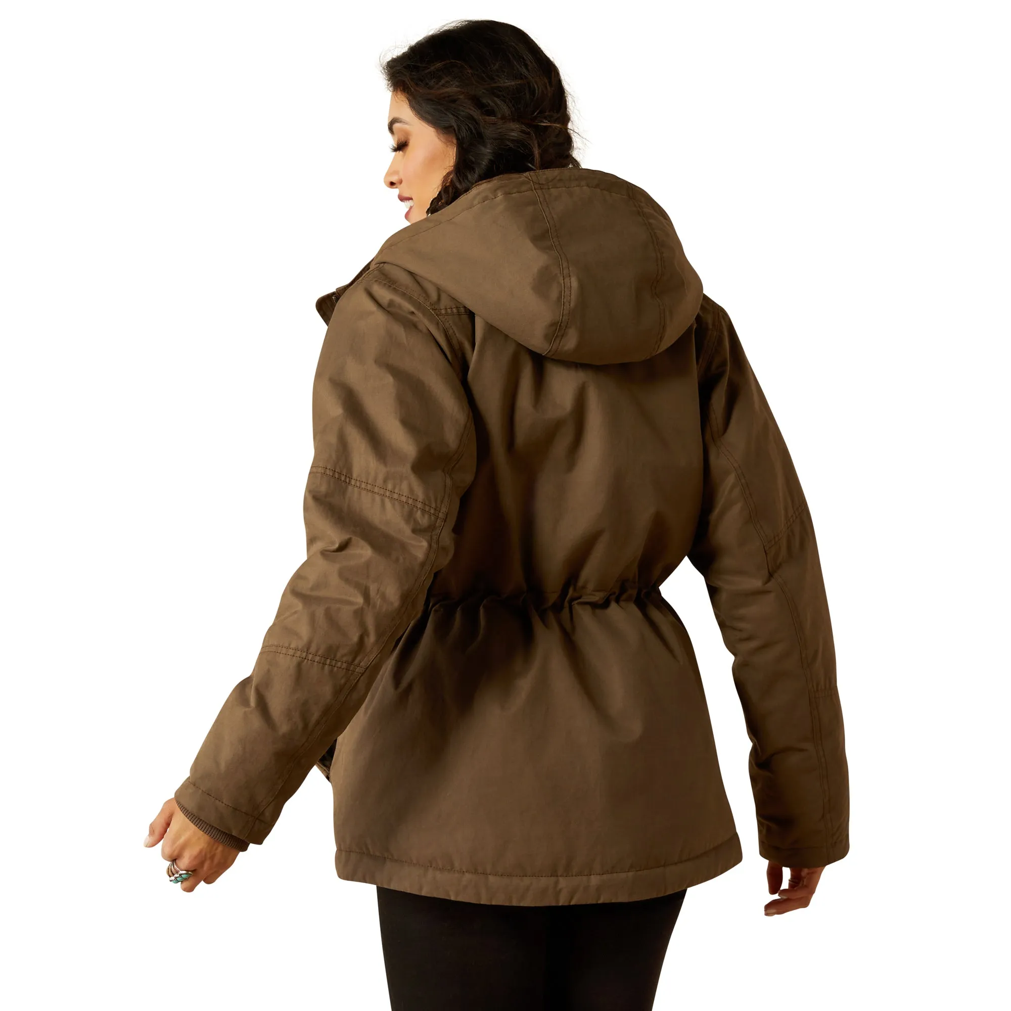 Ariat Ladies Grizzly Banyan Bark 2.0 Parka Jacket 10052433