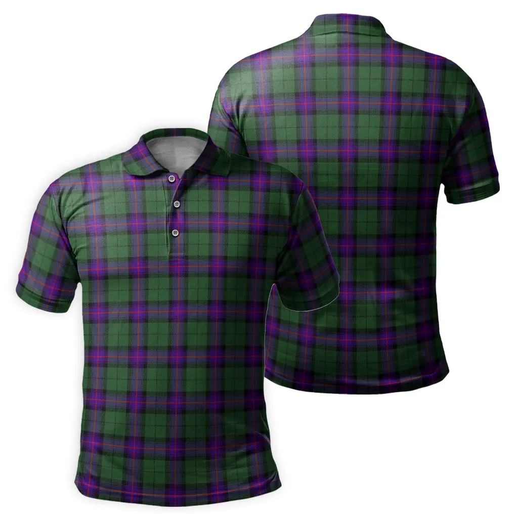 Armstrong Modern Tartan Mens Polo Shirt