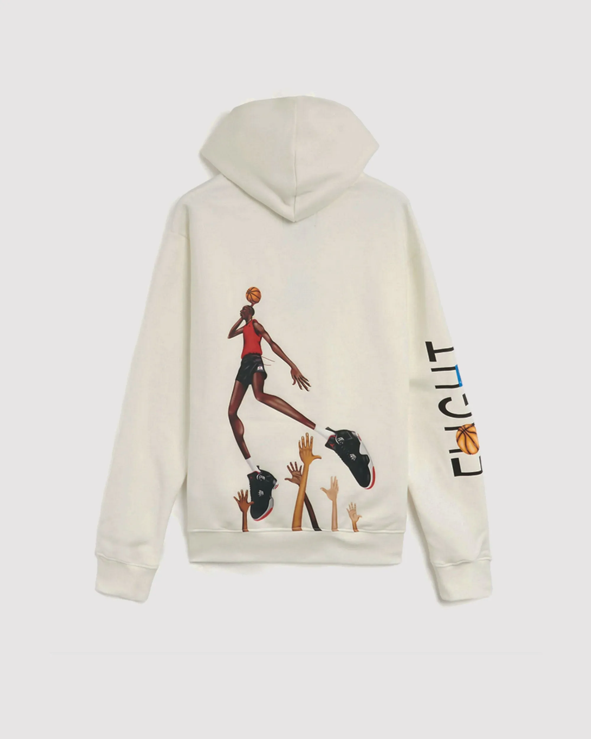 ARTIST FLEECE HOODIE DARIEN BIRKS "SAIL"