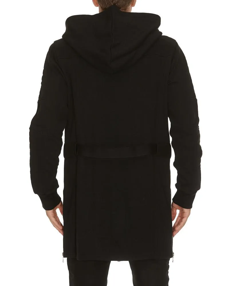 Balmain Hooded Zip-Up Parka