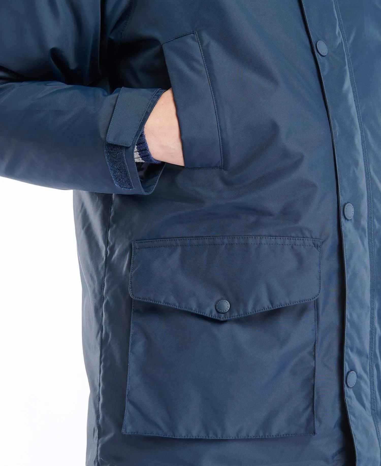 Barbour Úlpa - North Parka Showerproof - Navy