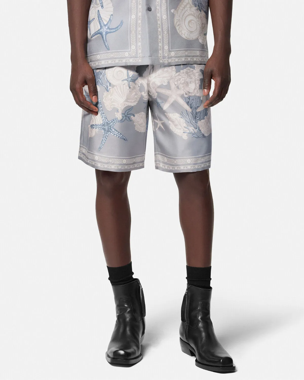 Barocco Sea Silk Shorts