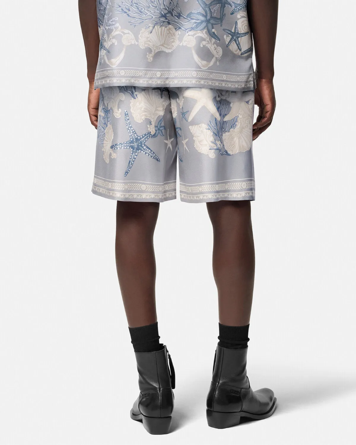 Barocco Sea Silk Shorts