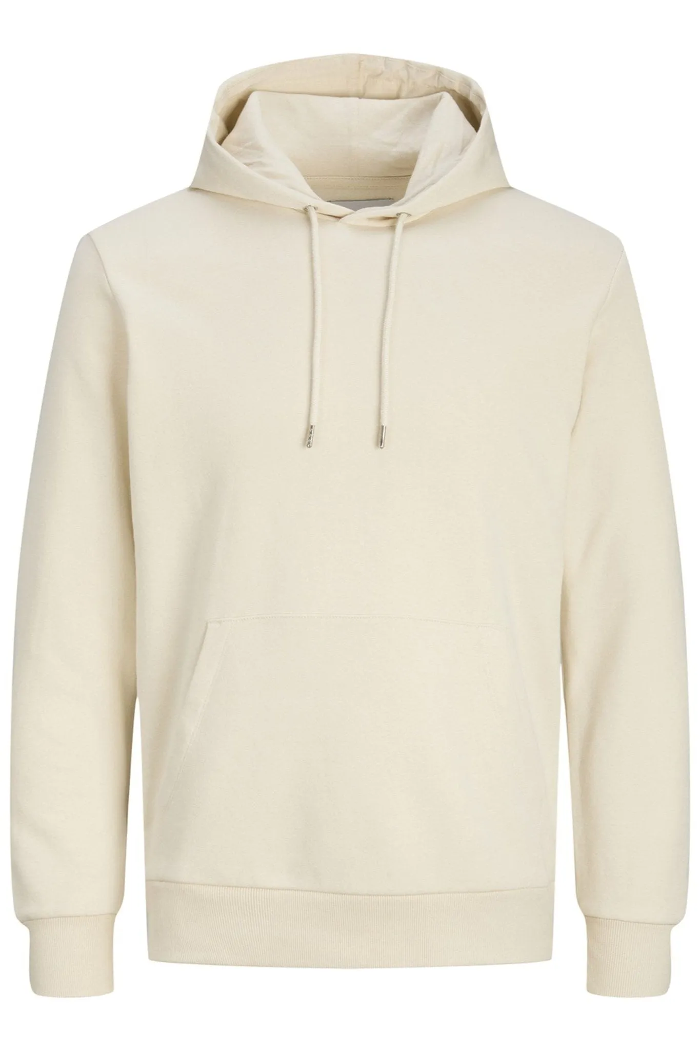 Basic Hoodie Sweat - Lys Beige