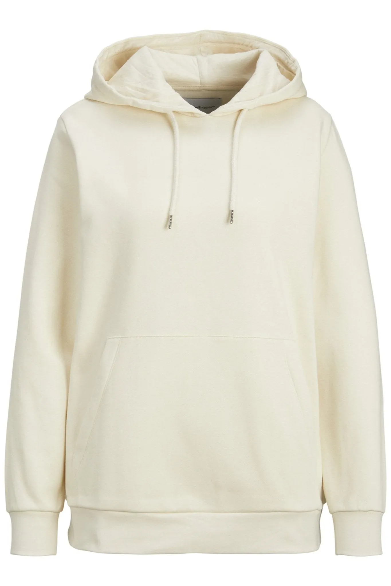 Basic Hoodie Sweat - Lys Beige