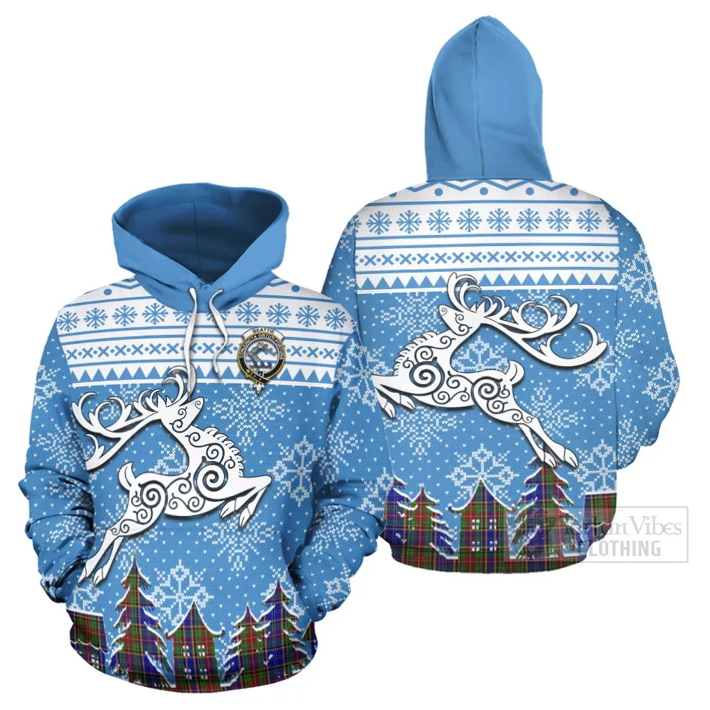 Beattie (Beatty) Clan Christmas Hoodie Celtic Reindeer Style