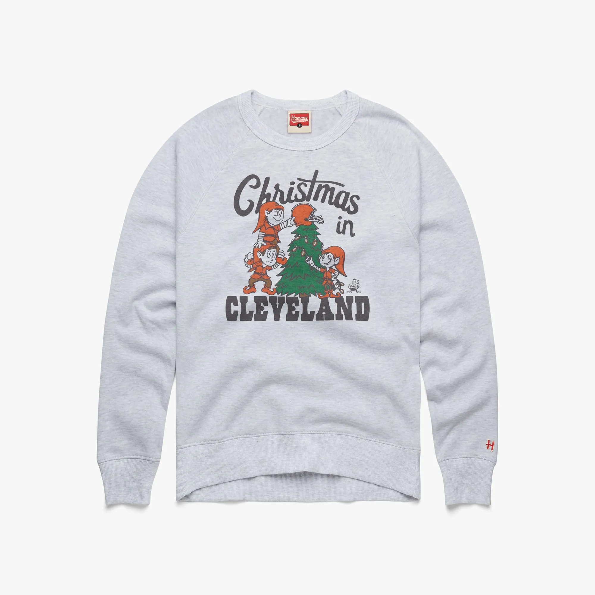 Browns Christmas In Cleveland Crewneck