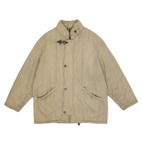 Burberrys Beige Utility Quilted Jacket 1990's