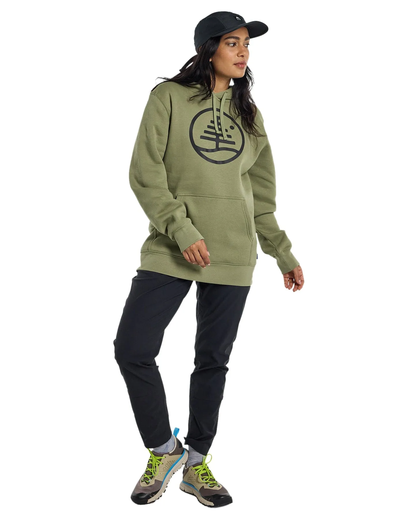 Burton Family Tree Pullover Hoodie - Forest Moss