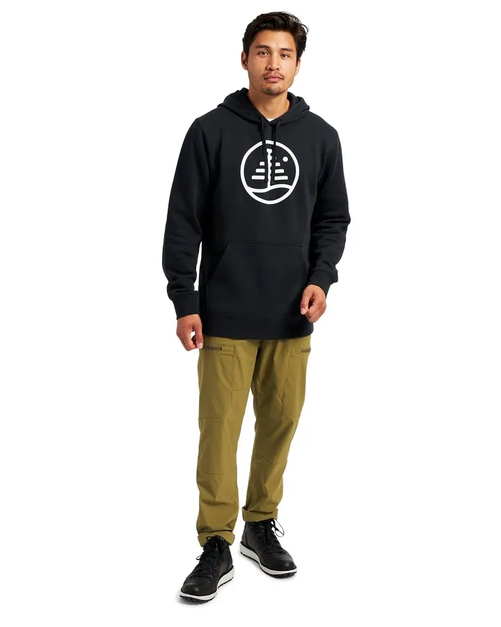 Burton Family Tree Pullover Hoodie - True Black