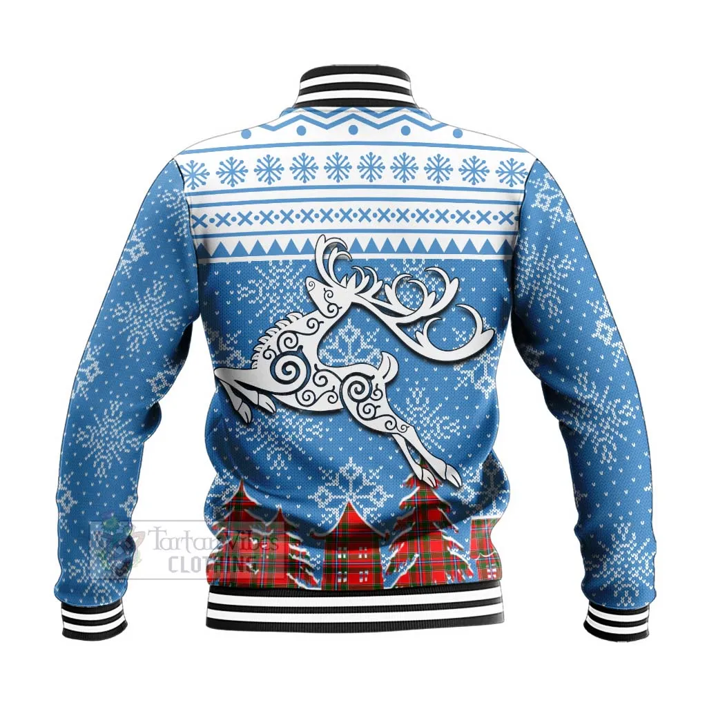 Butter Clan Christmas Baseball Jacket Celtic Reindeer Style