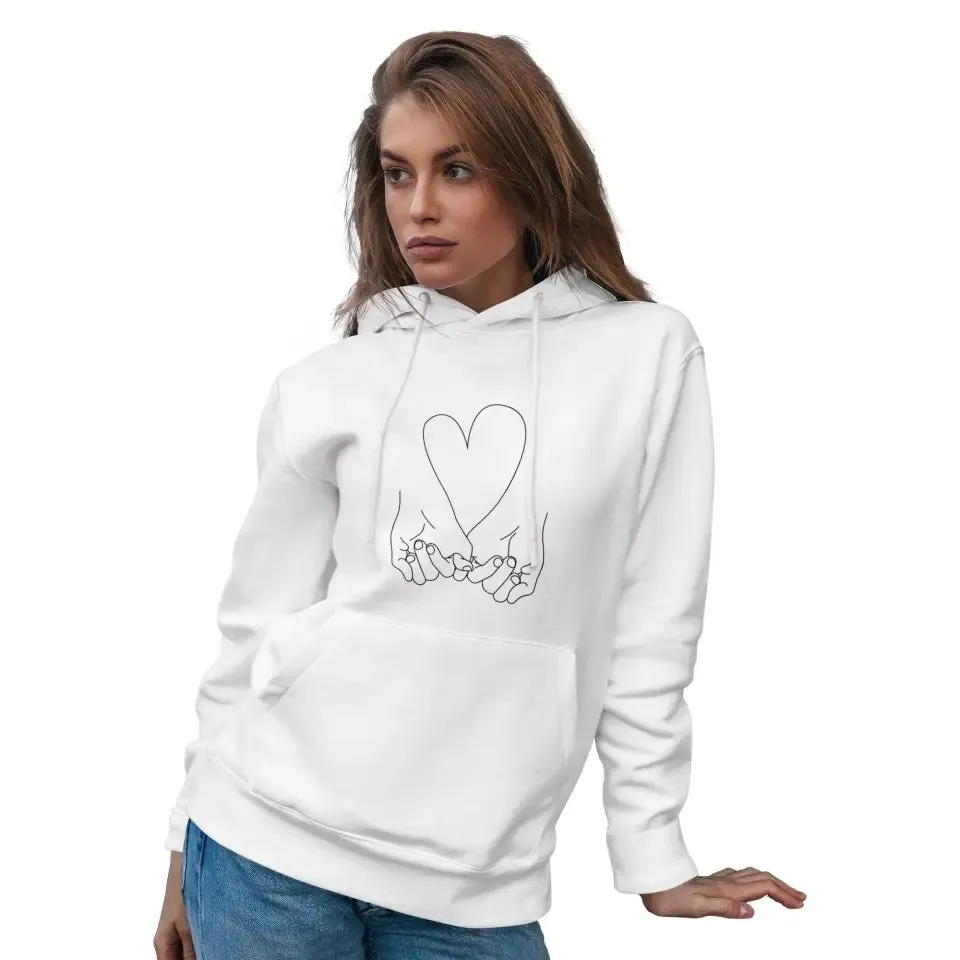 Buy One Get One,Personalized Premium Cotton Hoodie, High-Quality,Celebrate Valentine's Day Gift,PR045-24020018-1