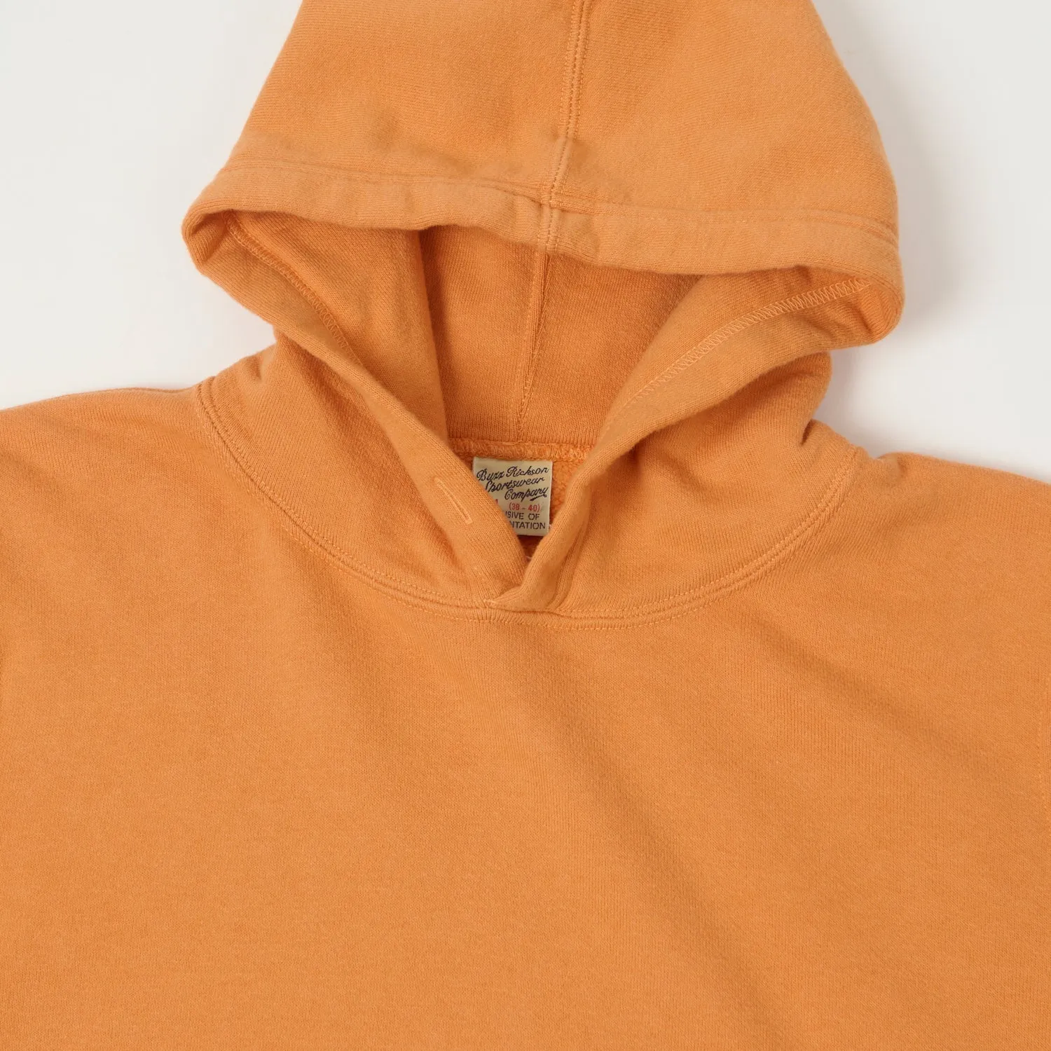 Buzz Rickson's Sweat Pullover Parka - Orange