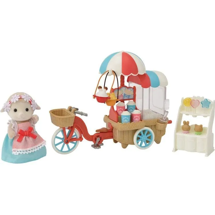 Calico Critters Popcorn Trike, Dollhouse Playset with Figure and Accessories