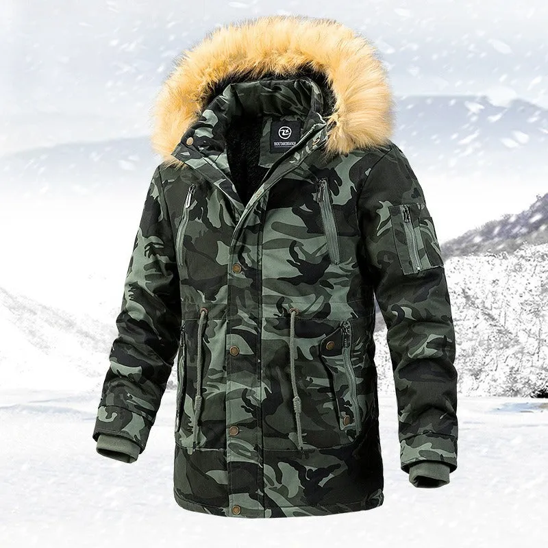 Camouflage Male Parka Jacket (2 colors)