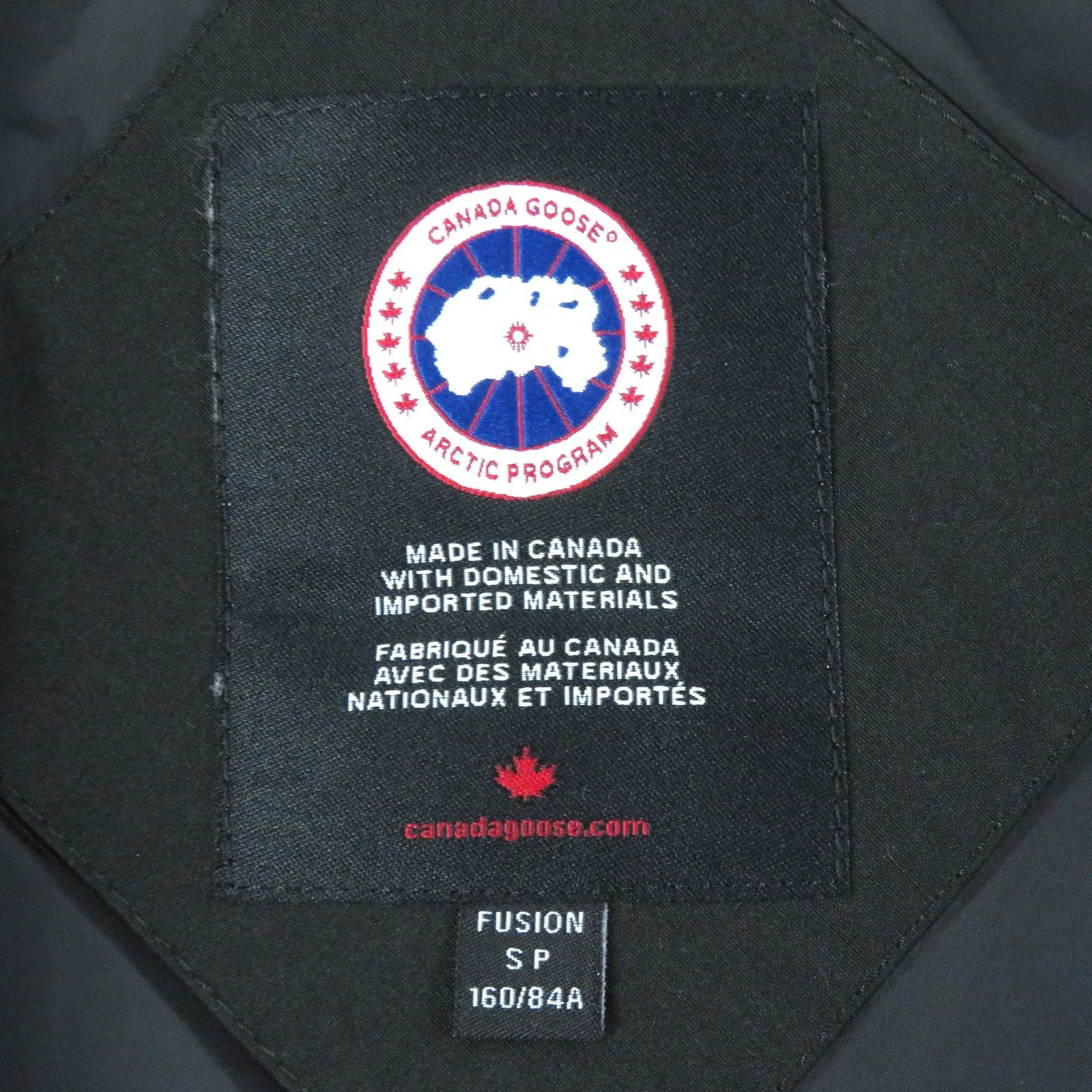 Canada Goose Trillium Parka Down Coat Black S