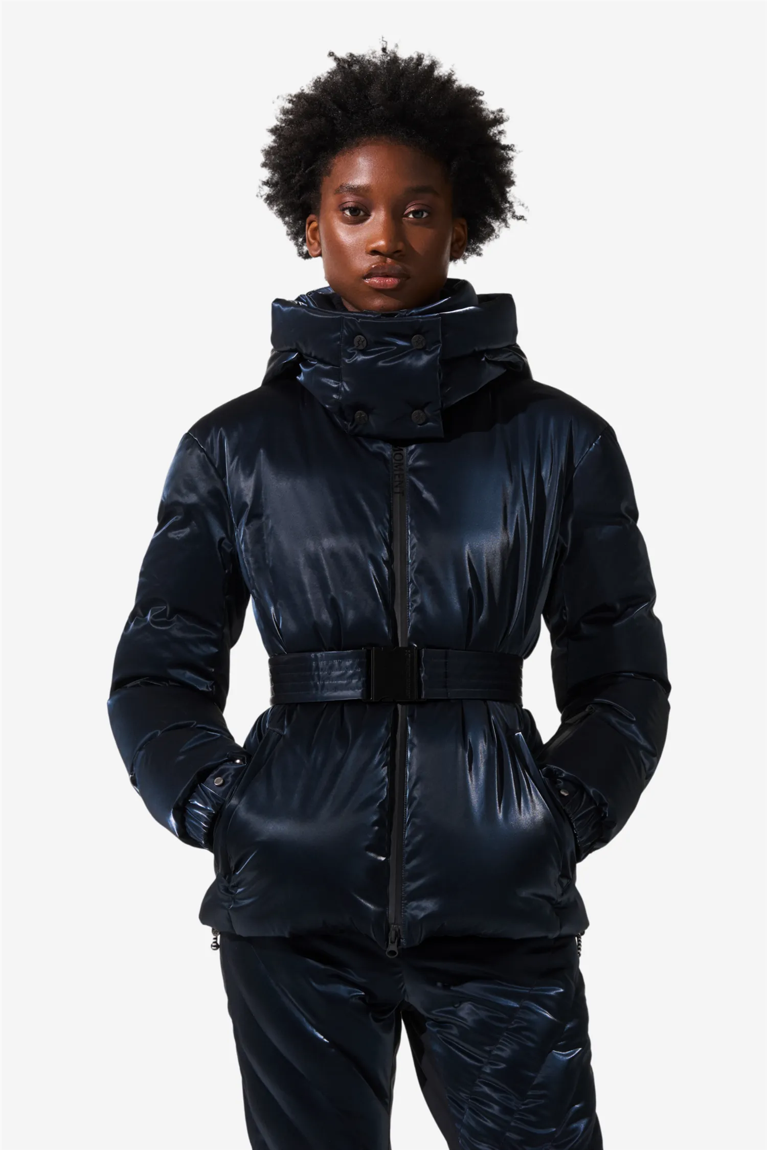 Candice Ski Parka Blue Liquid