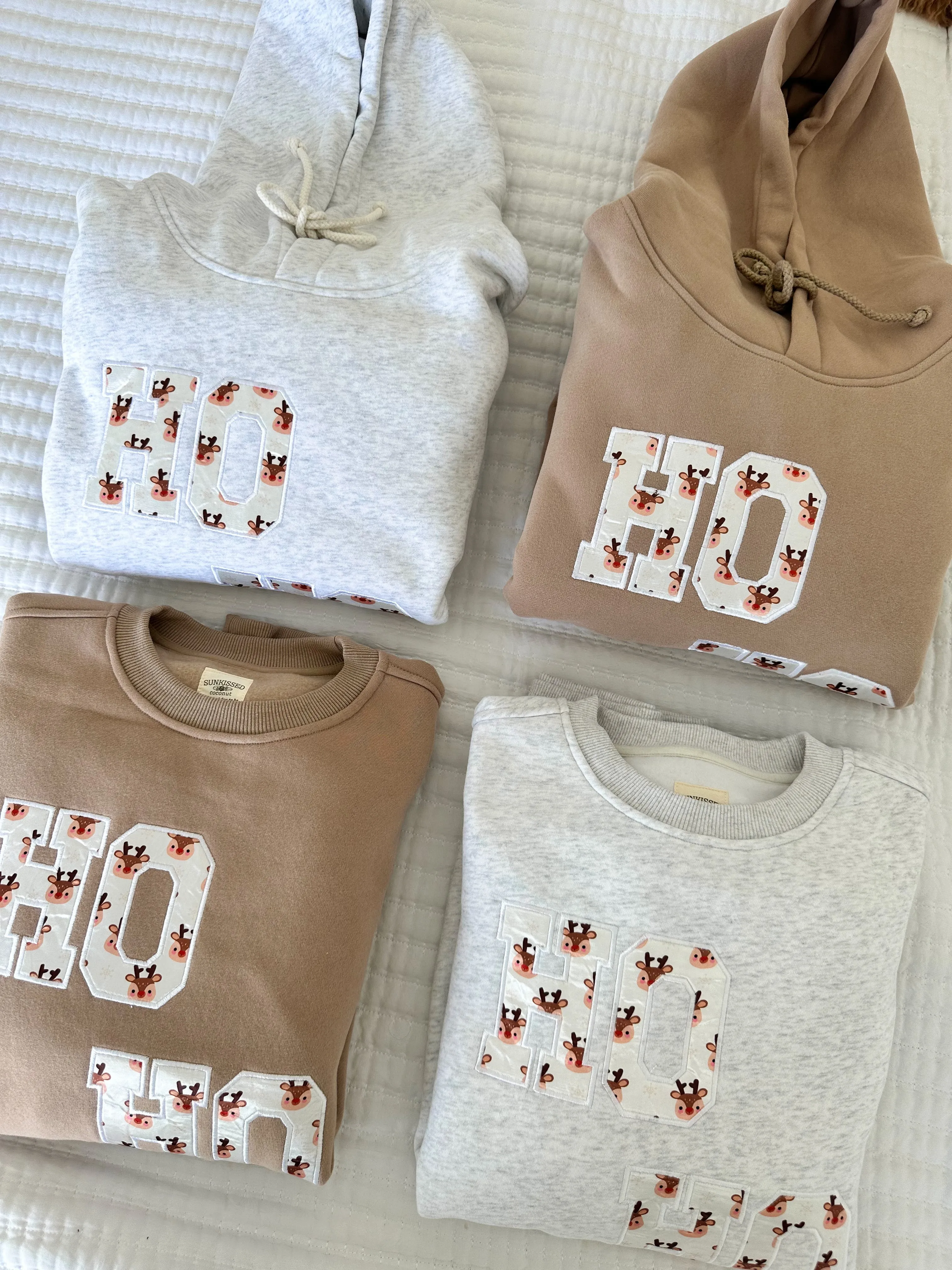 Cappuccino Reindeer Hoodie