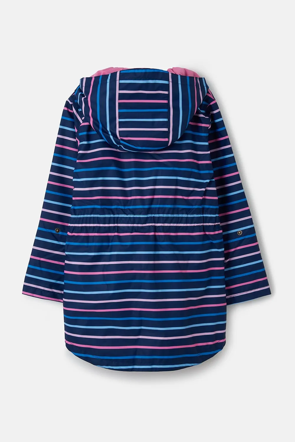 Charlotte Parka - Blue Pink Stripe