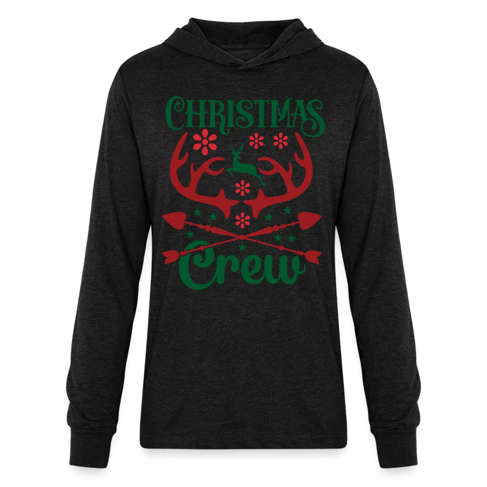 Christmas Crew Hoodie Shirt - Reindeer Antlers & Hearts