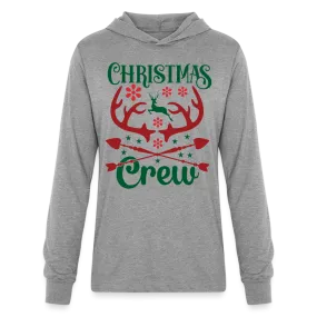 Christmas Crew Hoodie Shirt - Reindeer Antlers & Hearts