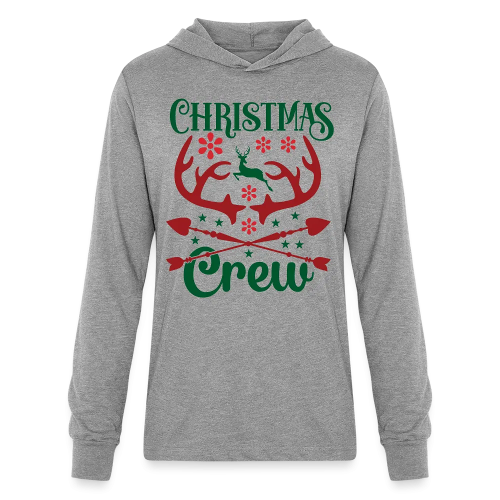 Christmas Crew Hoodie Shirt - Reindeer Antlers & Hearts