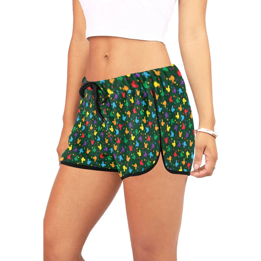 Christmas Lights Women's Relaxed Shorts