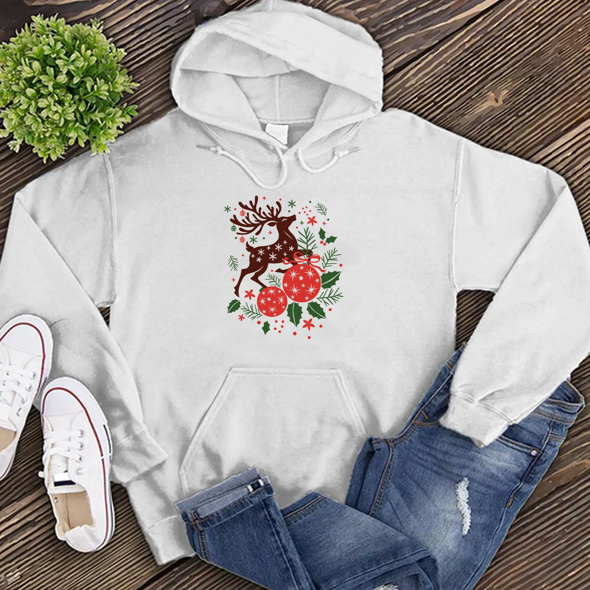 Christmas Reindeer Hoodie