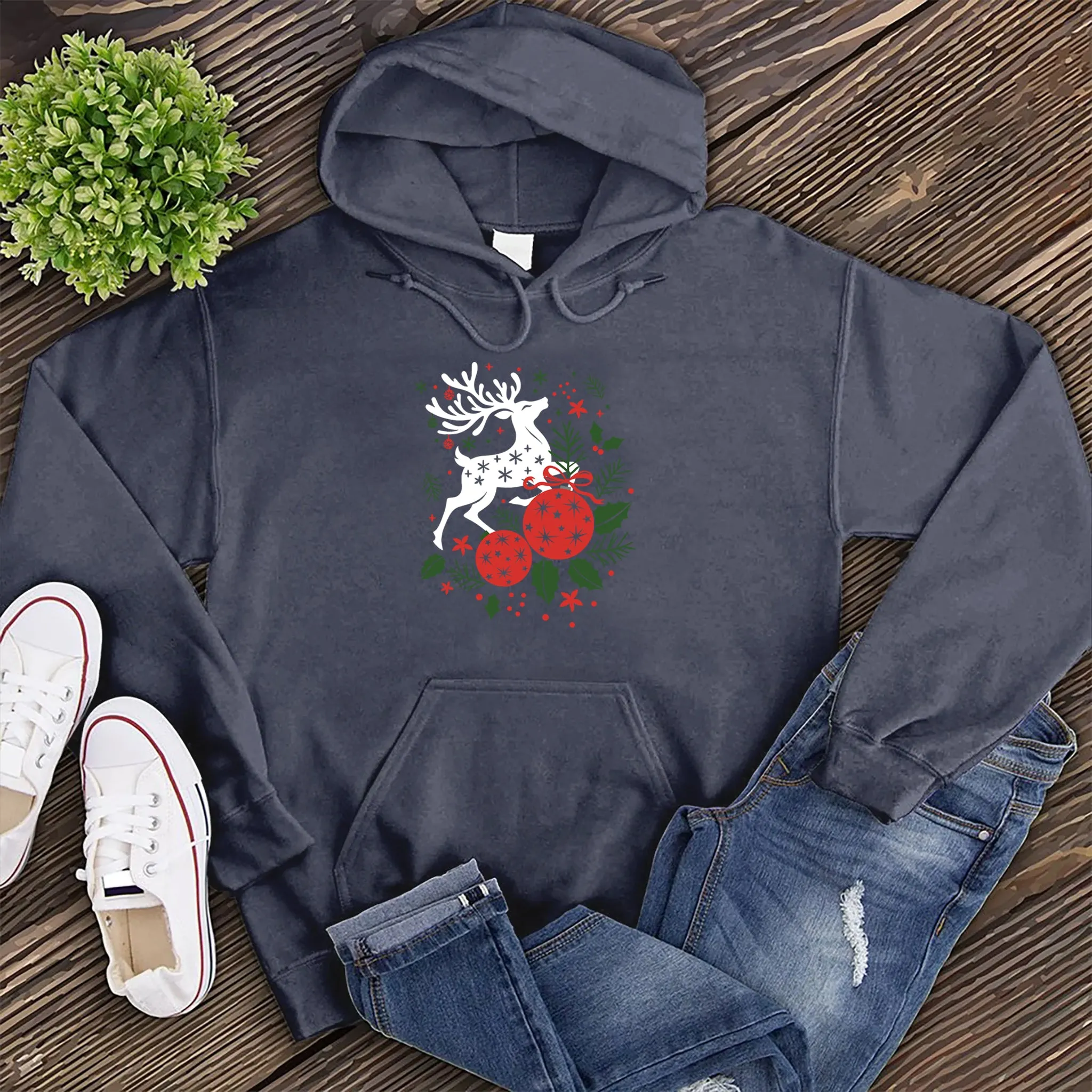 Christmas Reindeer Hoodie