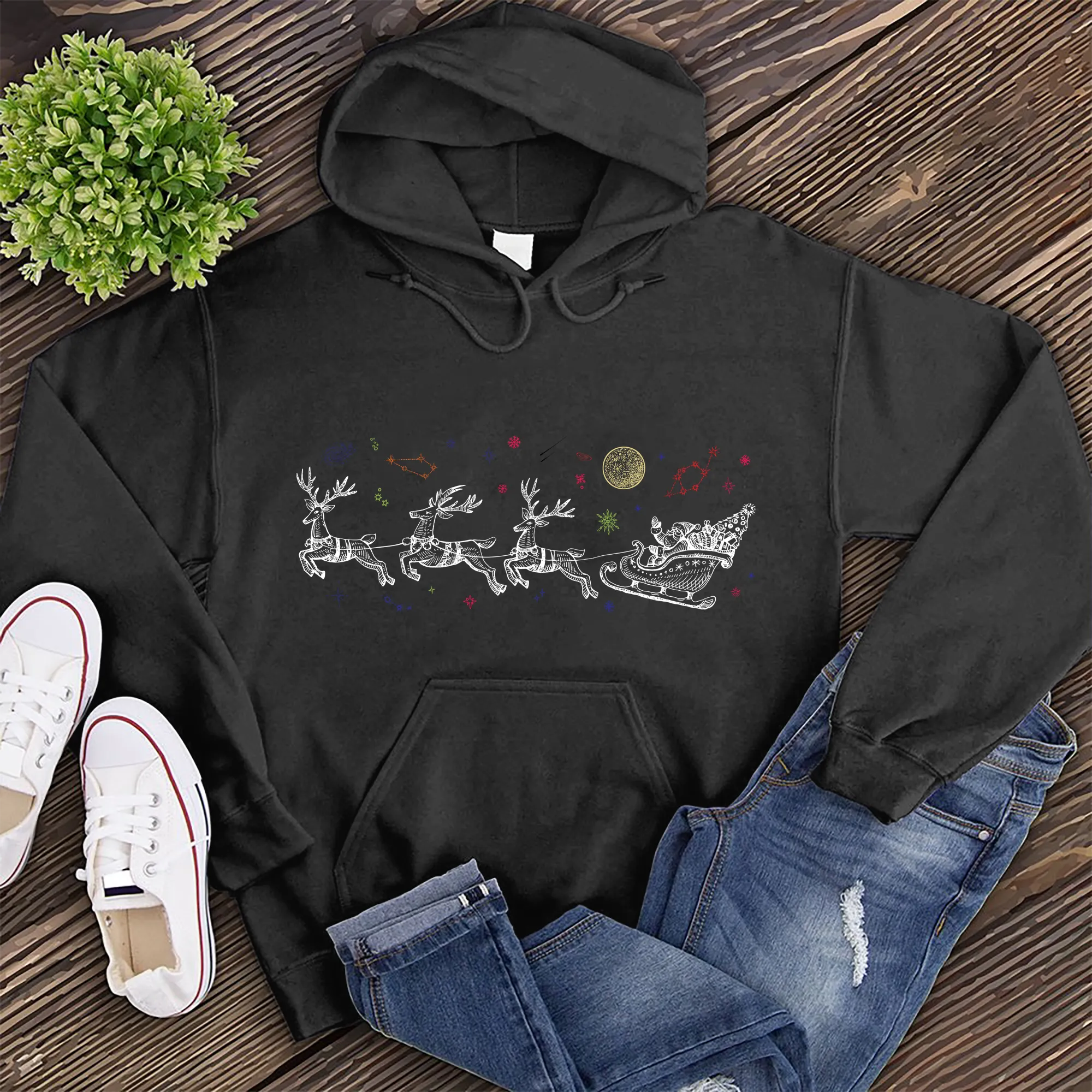 Cosmic Sleigh Hoodie