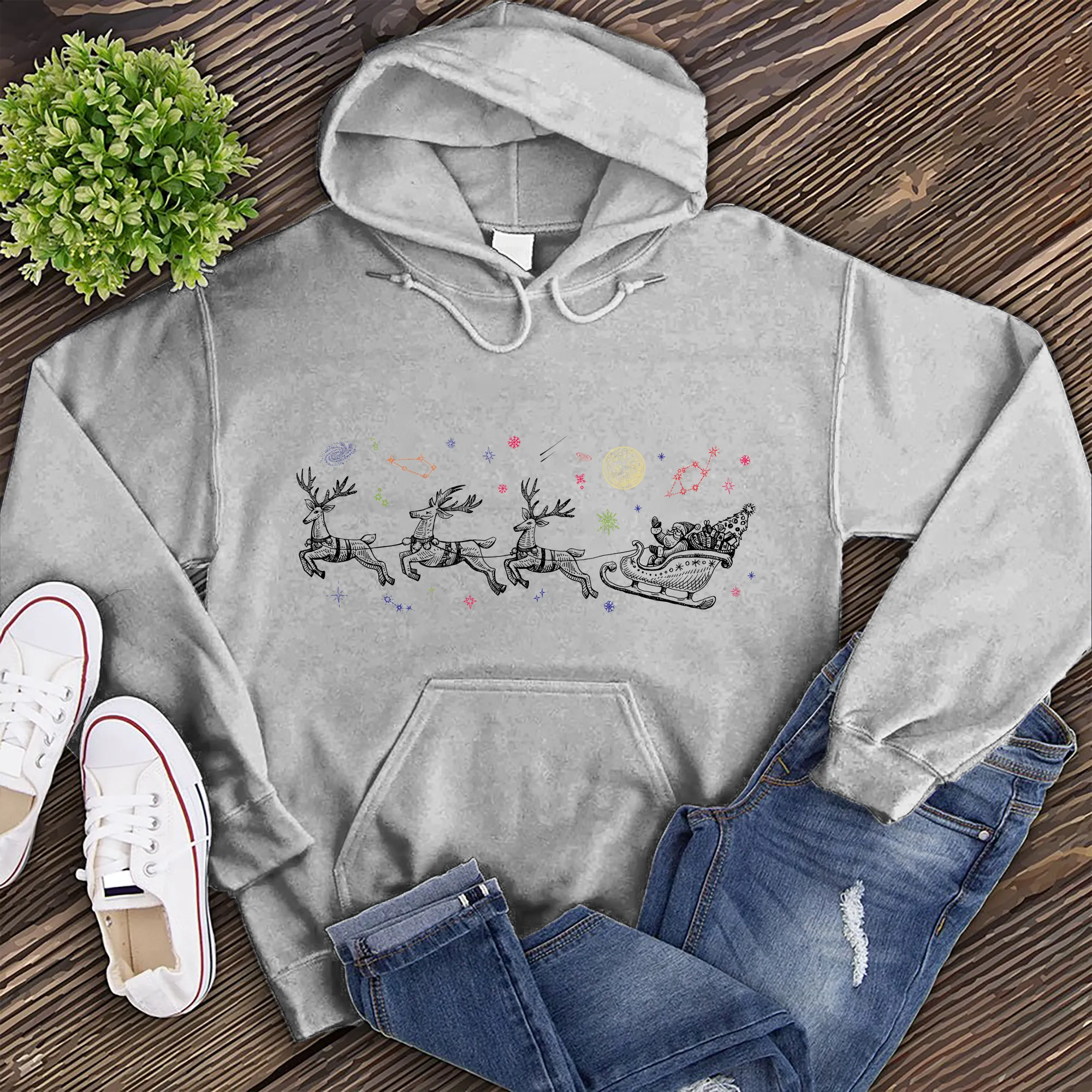 Cosmic Sleigh Hoodie