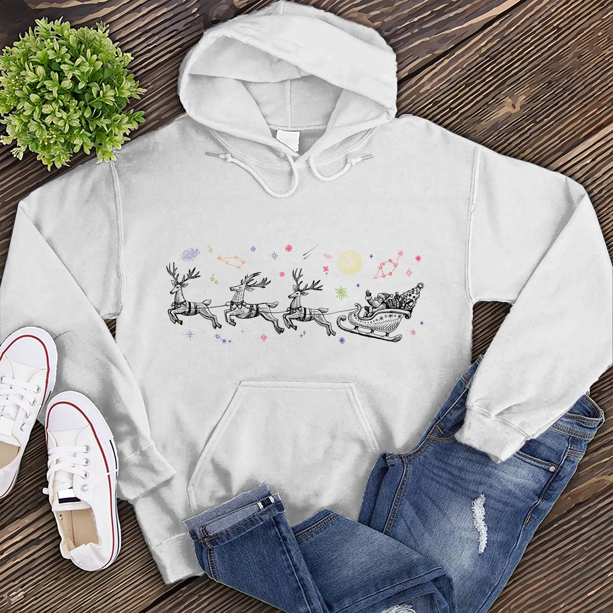 Cosmic Sleigh Hoodie