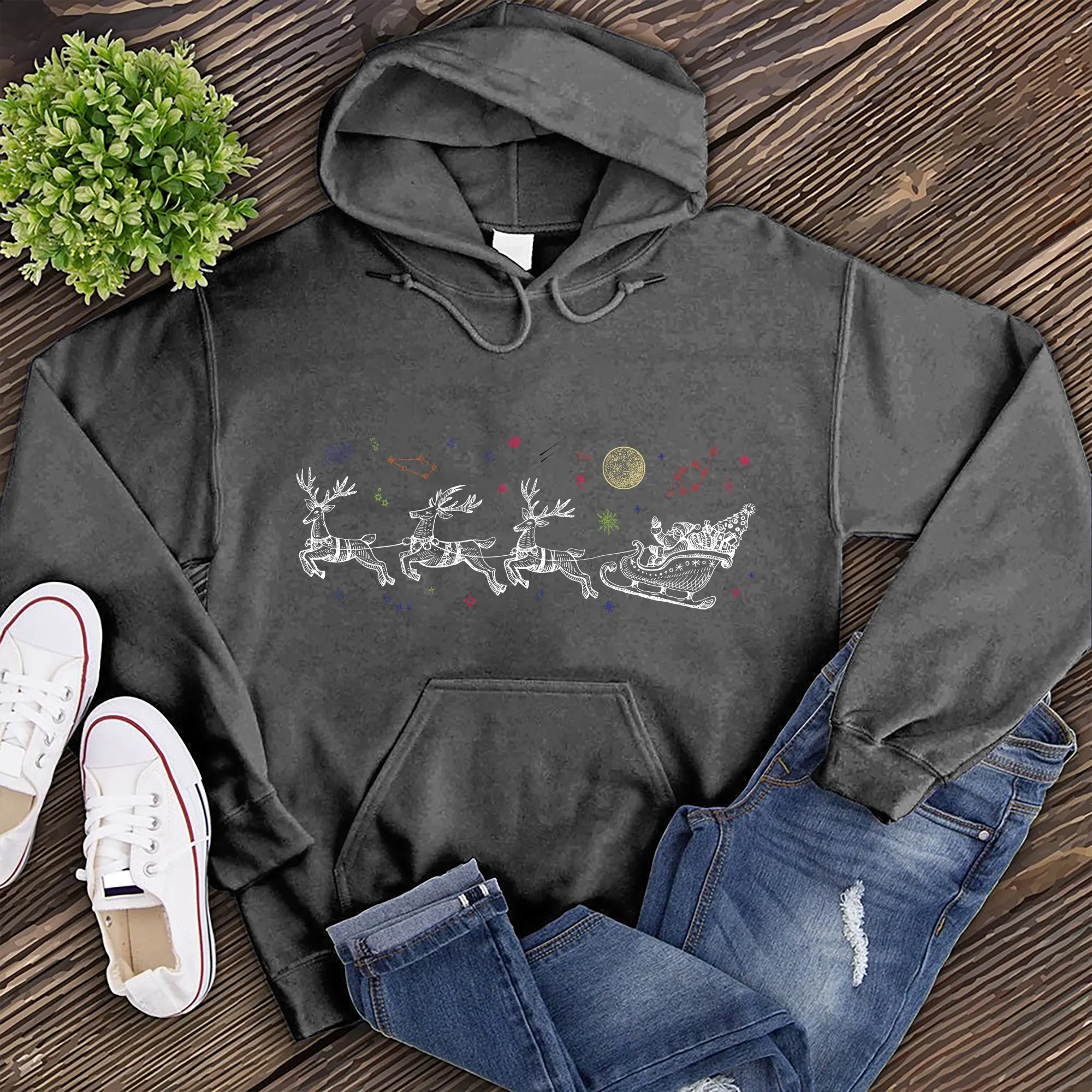 Cosmic Sleigh Hoodie