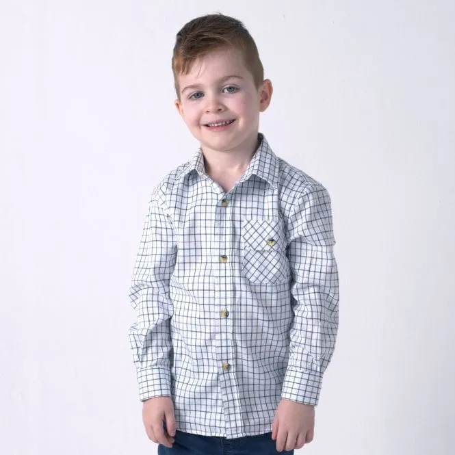 Country Classics Kids Long Sleeve Check Shirt - Tattersall