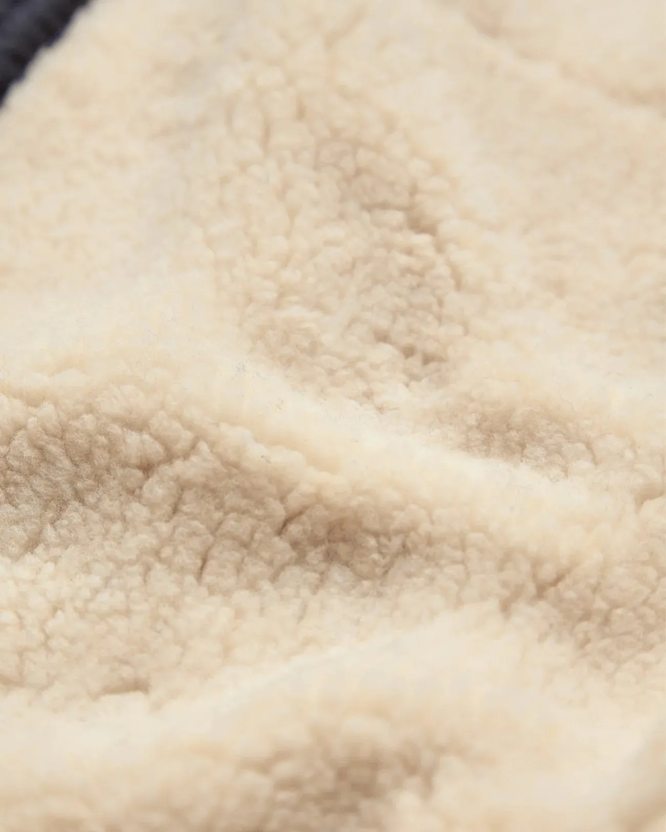 Cream Fly Fur Jacket