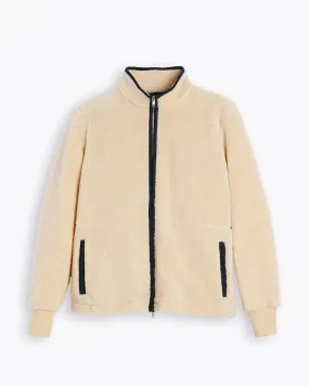 Cream Fly Fur Jacket