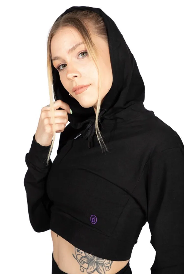 Dincwear Pro Crop Top Hoody