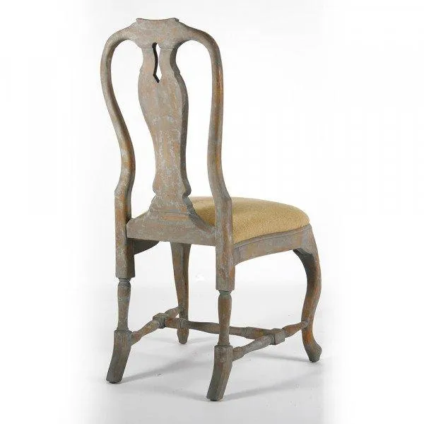 Distressed Provence Dining Chairs - Pair